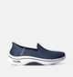 Skechers Go Walk Arch Fit Delora Chaussures sans lacets en Bleu pour femmes (351915) - pour semelles orthopédiques