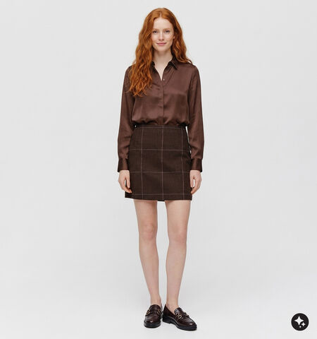 Pieces Jupes Marron