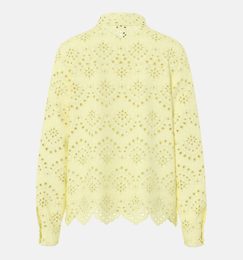 Pieces Vilde Geel Hemd voor dames (367052)
