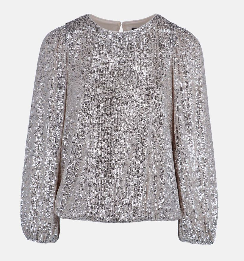 comma Gouden Glitter Blouse voor dames (334763)