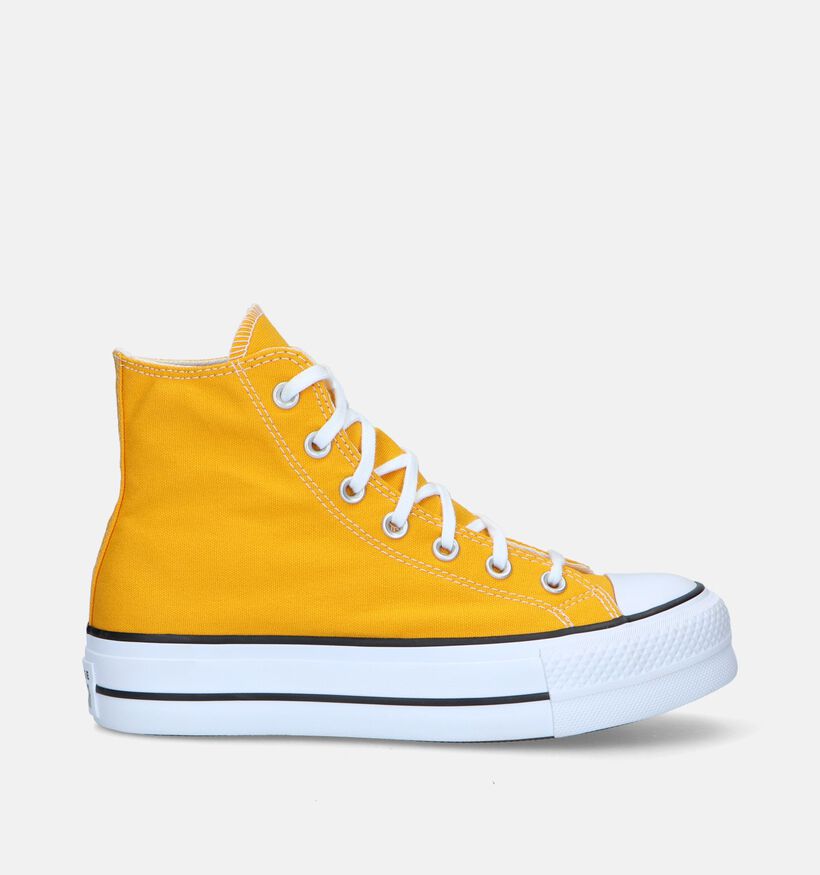 Converse CT All Star Lift Baskets en Jaune pour femmes (335162)