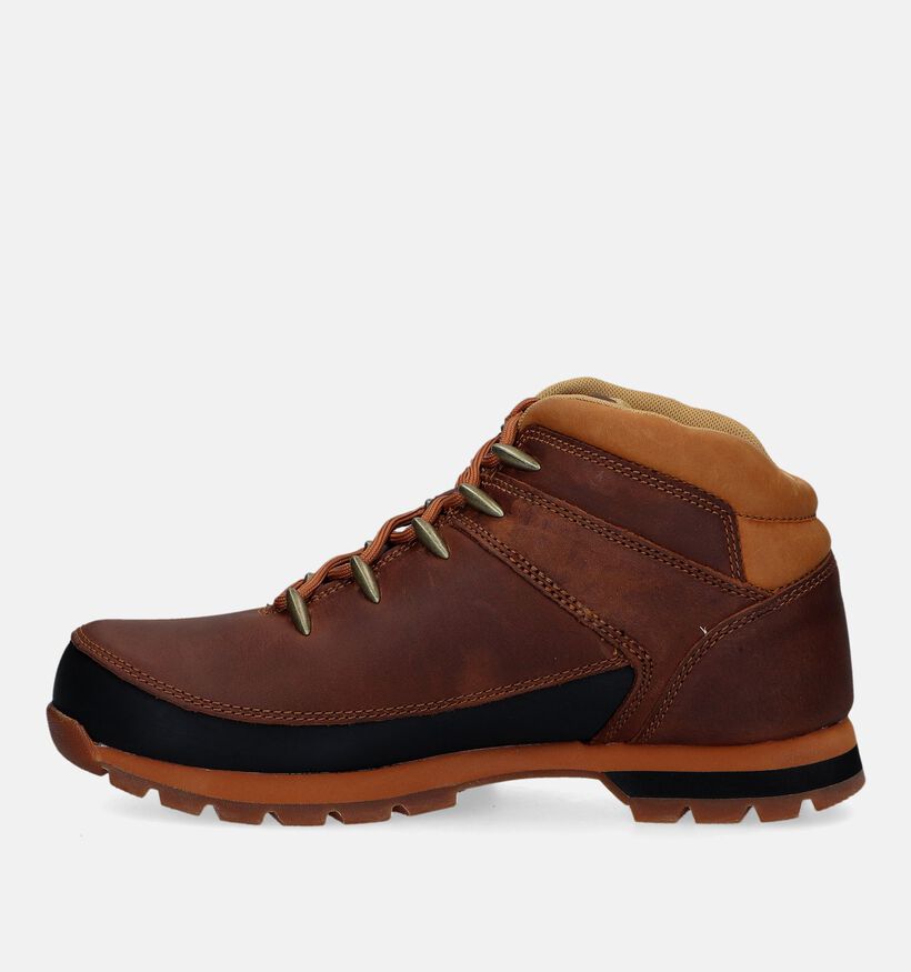 Timberland Euro Sprint Hiker Cognac Bottines voor heren (328654) - geschikt voor steunzolen