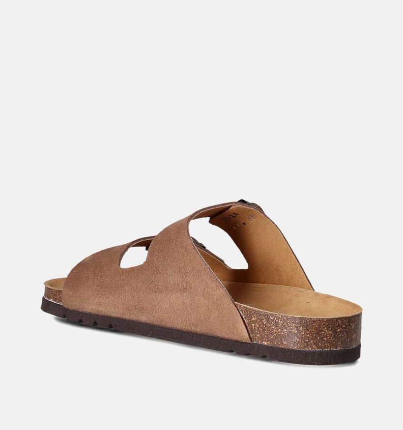 Scholl Julien Taupe Slippers voor heren (357579)