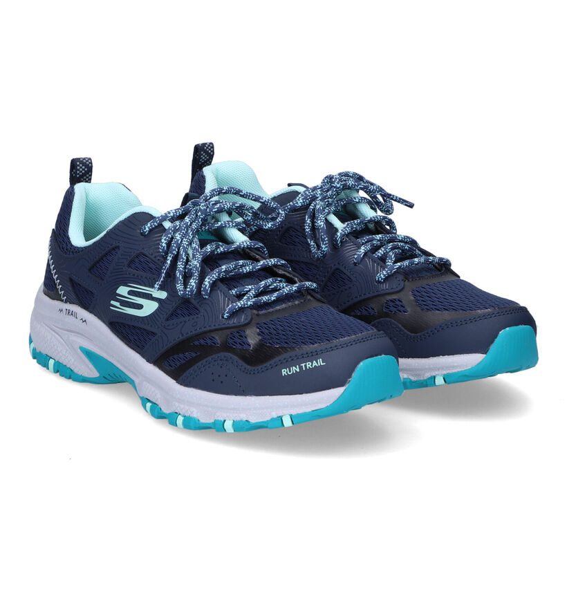 Skechers Hillcrest Pure Escapade Baskets en Bleu pour femmes (305715)