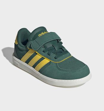 adidas Breaknet Sleek Low Sneakers collegiate green/ yellow/ off white