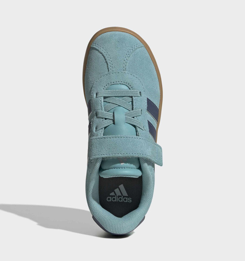 adidas VL Court 3.0 Turquoise Sneakers voor jongens, meisjes (366982) - geschikt voor steunzolen