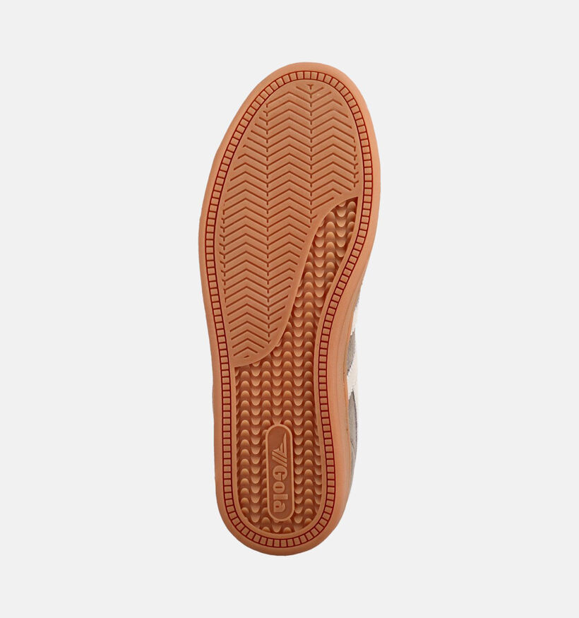 Gola Equipe II Suede Baskets en Vert pour hommes (376439) - pour semelles orthop&eacute;diques