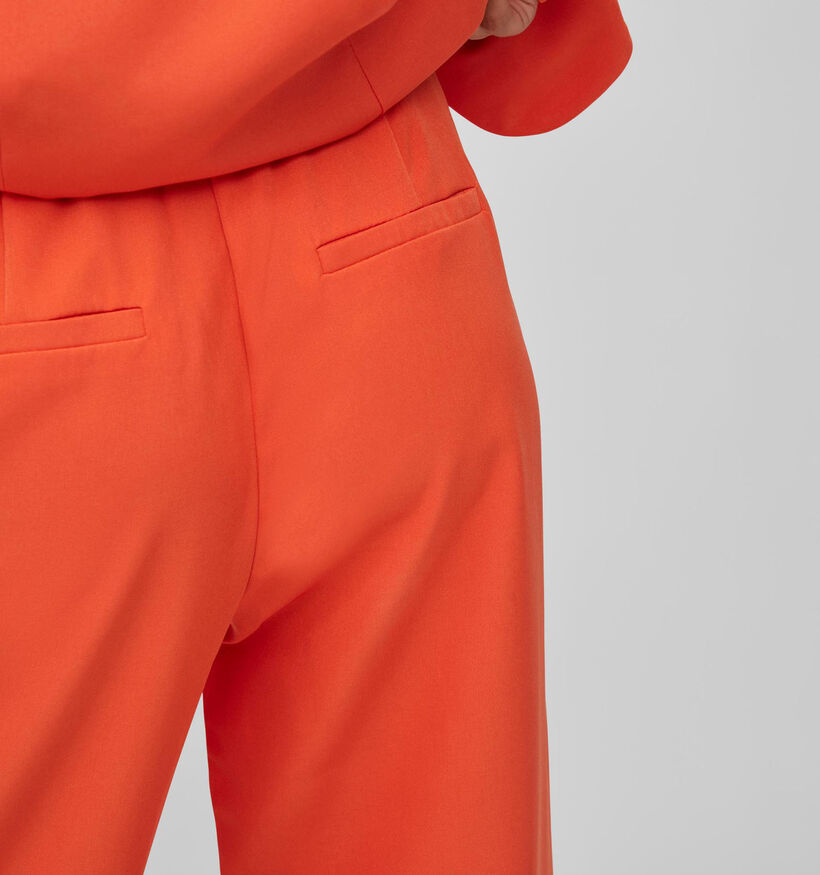 Vila Kammas Oranje Geklede Broek voor dames (318566)