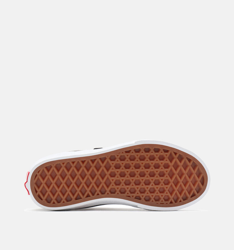 Vans Ward Mid Baskets de skate en Noir pour filles, garçons (347739)