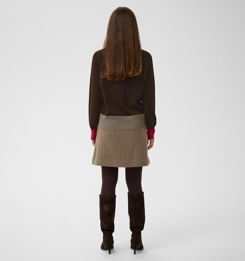 Culture Clare Pull en Brun fonc&eacute; pour femmes (380498)