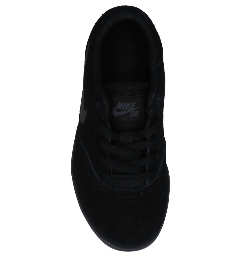 Zwarte Lage Skateschoenen Nike SB in nubuck (234414)