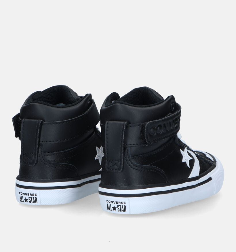 Converse Pro Blaze Strap Baskets en Noir pour garçons (328159)