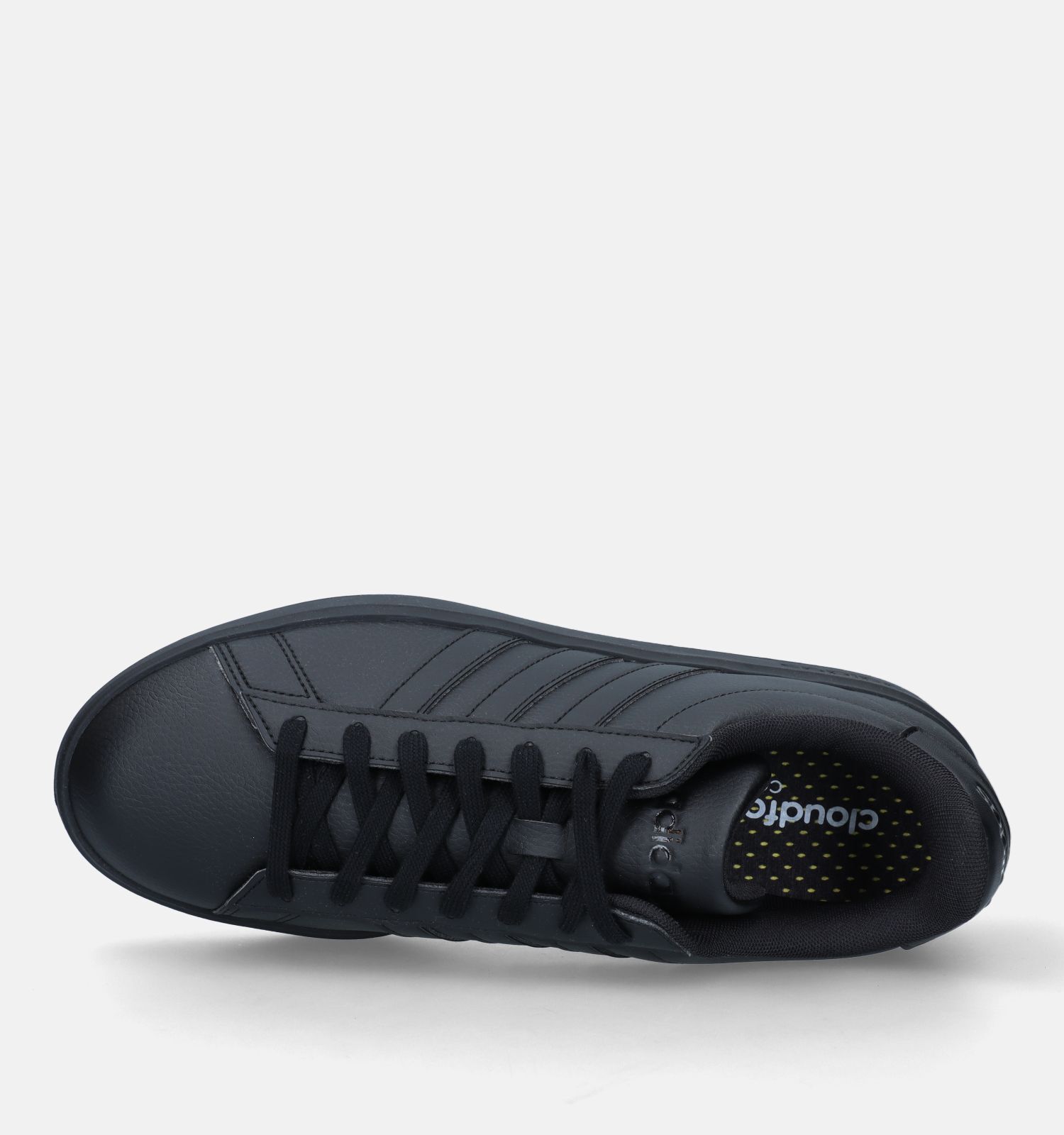 Adidas grand court heren zwart cheap
