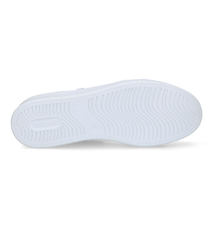Remonte Witte Sneakers voor dames (320243) - geschikt voor steunzolen