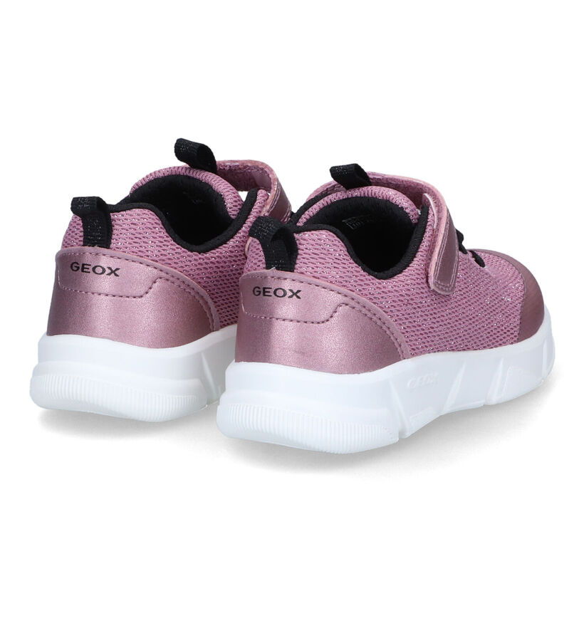 Geox Aril Roze Sneakers voor meisjes (312538) - geschikt voor steunzolen