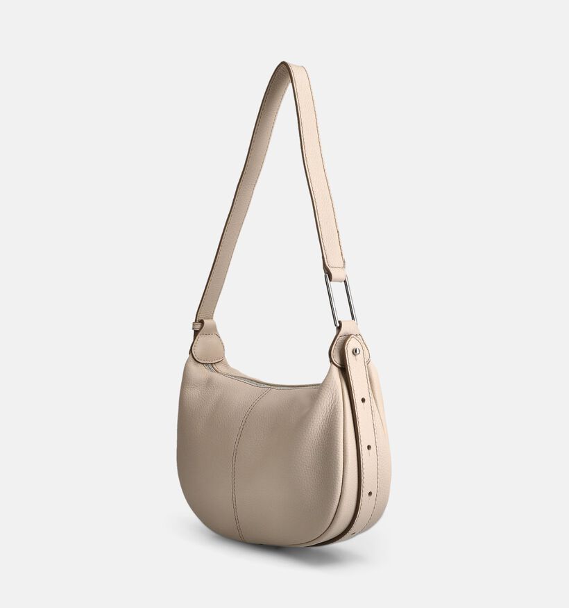 Crinkles Beige Schoudertas voor dames (373922)