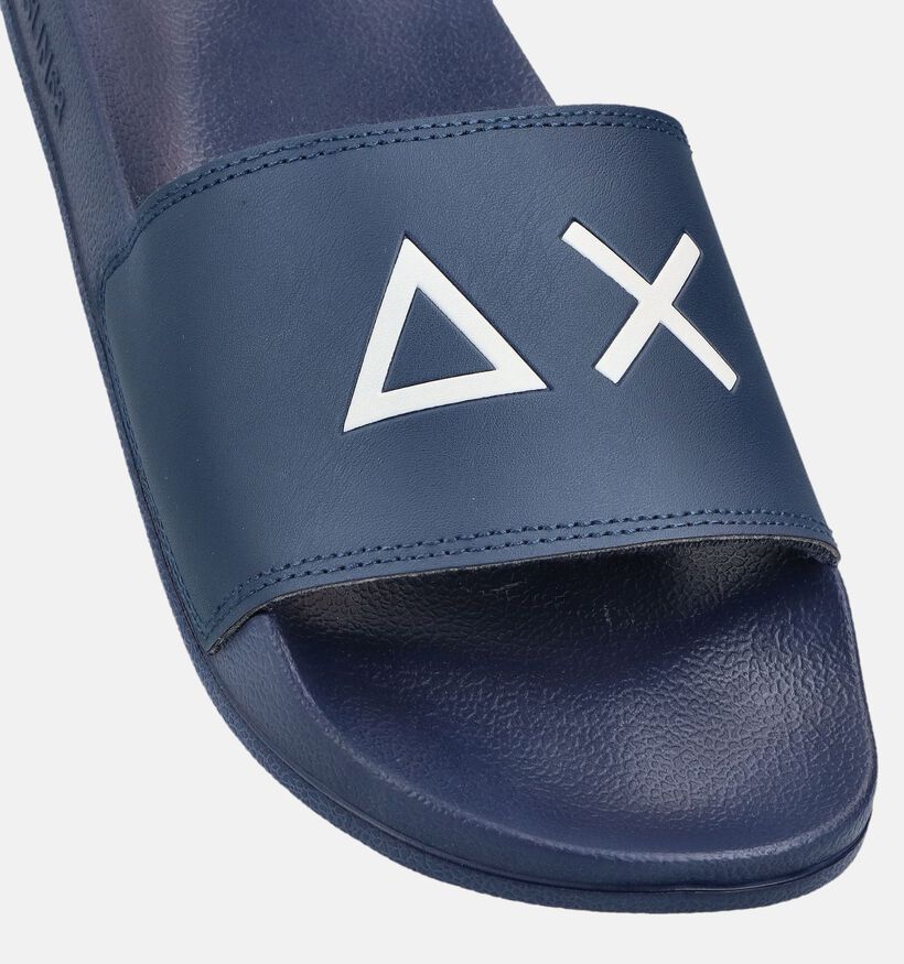 Sun68 Blauwe Badslippers voor heren (368810)