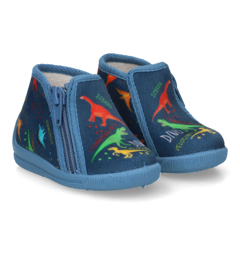 Bellamy Tela Pantoufles en Brun pour gar&ccedil;ons (316983)