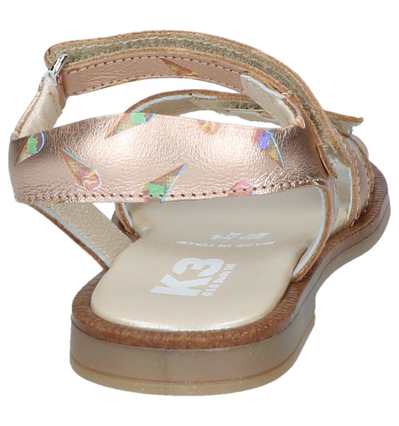 Rose Gold Sandalen K3 in leer (243818)