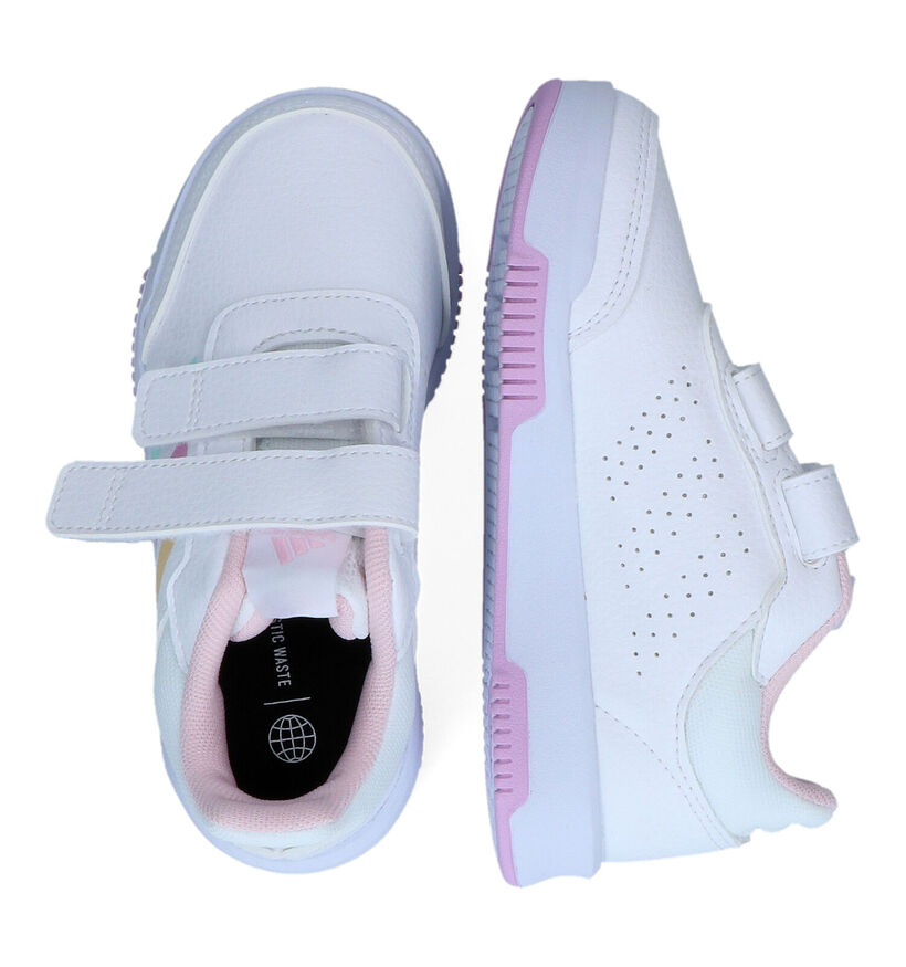 adidas Tensaur Sport Baskets en Blanc pour filles (311309)