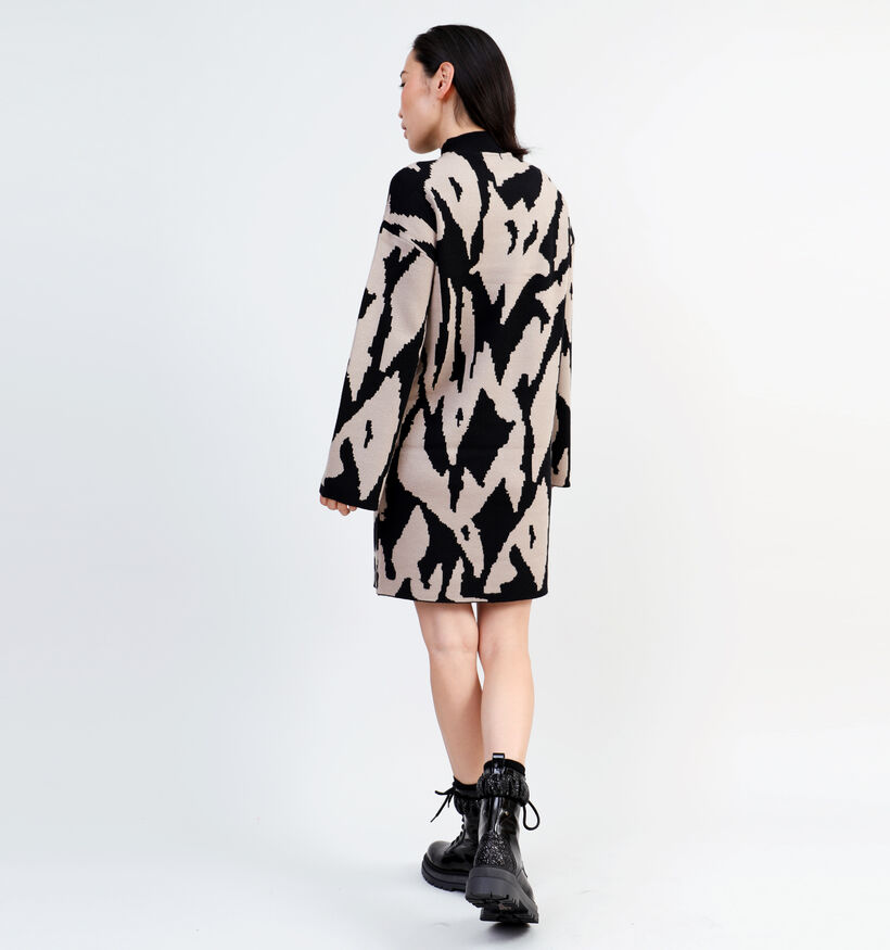 Vero Moda Gold Zwarte Trui jurk voor dames (346167)