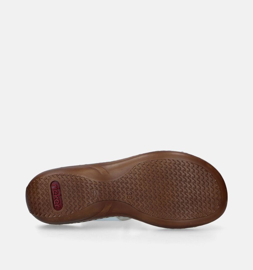 Rieker Witte Slippers voor dames (354945)