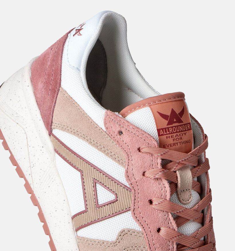 Allrounder Vitesse 2 Beige/Oranje Sneakers voor dames (354259) - geschikt voor steunzolen