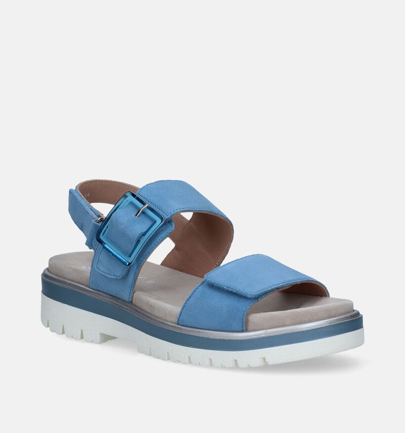 Ara Malaga-S Blauwe Sandalen voor dames (338690) - geschikt voor steunzolen