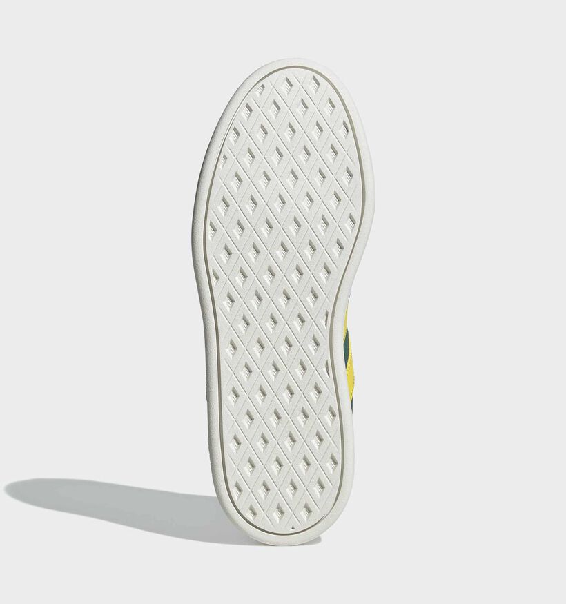 adidas Breaknet Sleek Baskets basses en Vert pour filles (366713) - pour semelles orthop&eacute;diques