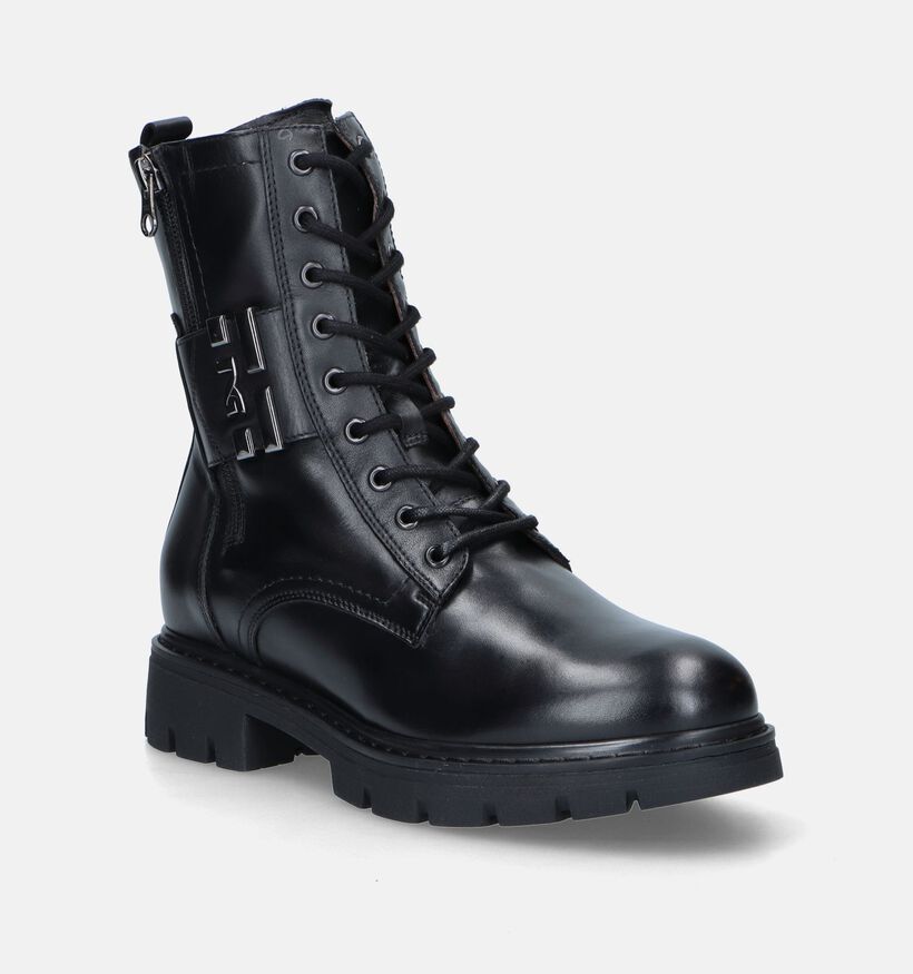 NeroGiardini Boots à lacets en Noir pour femmes (347548)