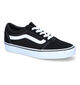 Vans Ward Zwarte Skate sneakers in daim (328035)