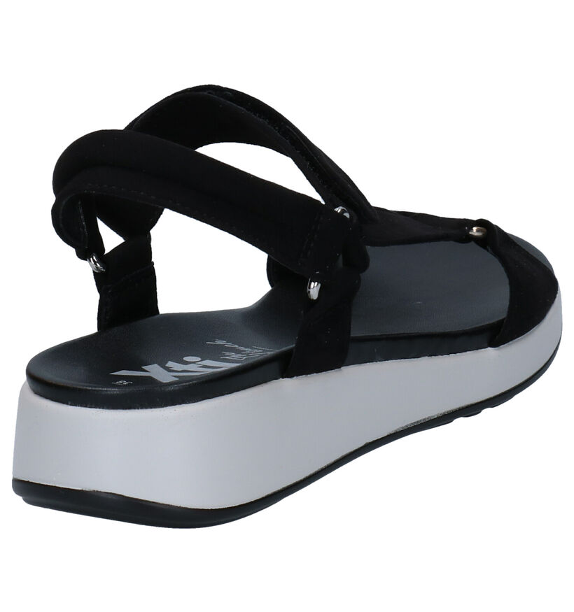 Xti Zwarte Sandalen in stof (291312)