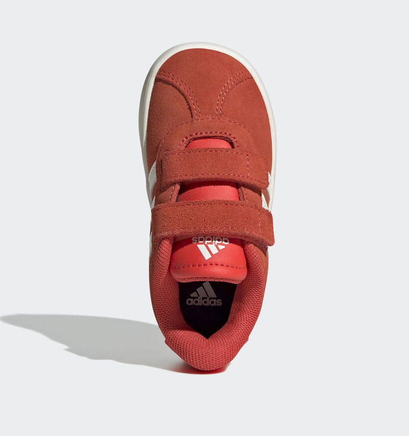 adidas VL Court 3 Rode Sneakers voor meisjes, jongens (357558) - geschikt voor steunzolen