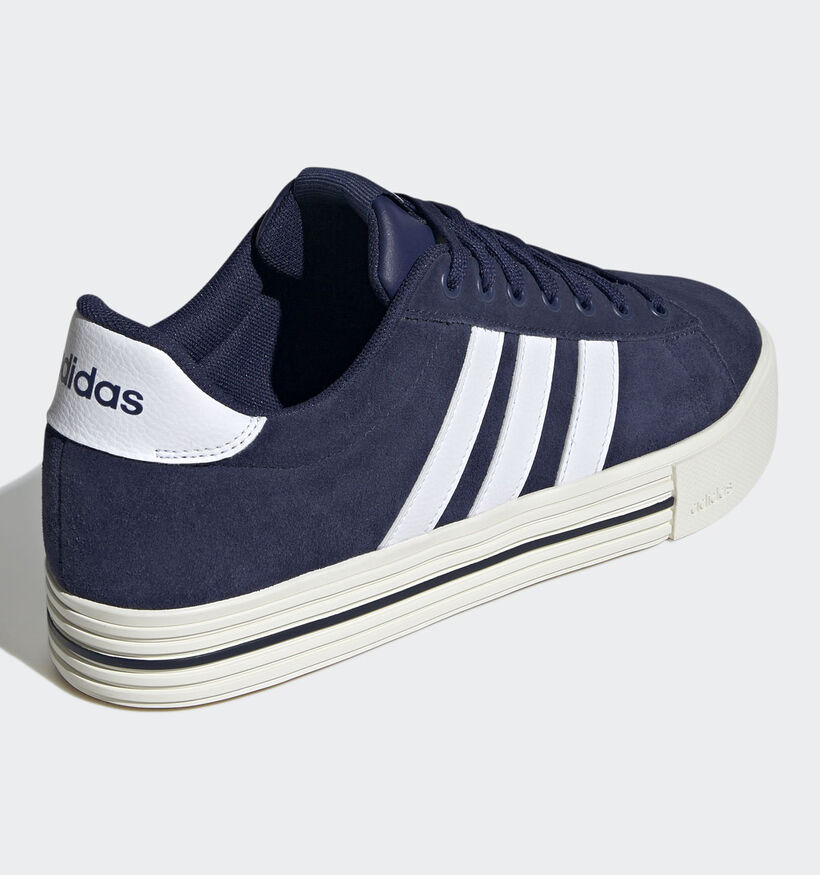 adidas Daily 4.0 Baskets en Bleu pour hommes (380249) - pour semelles orthop&eacute;diques