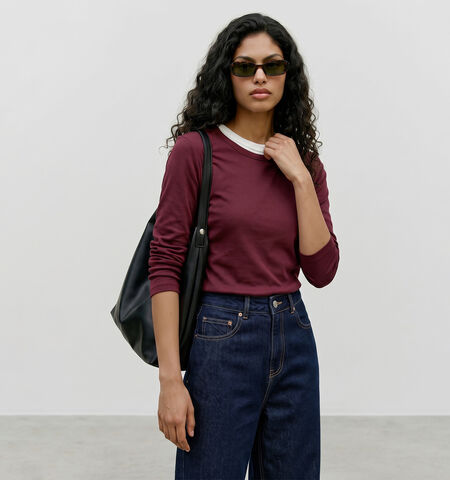 Vero Moda T-shirts Bordeaux/Groen