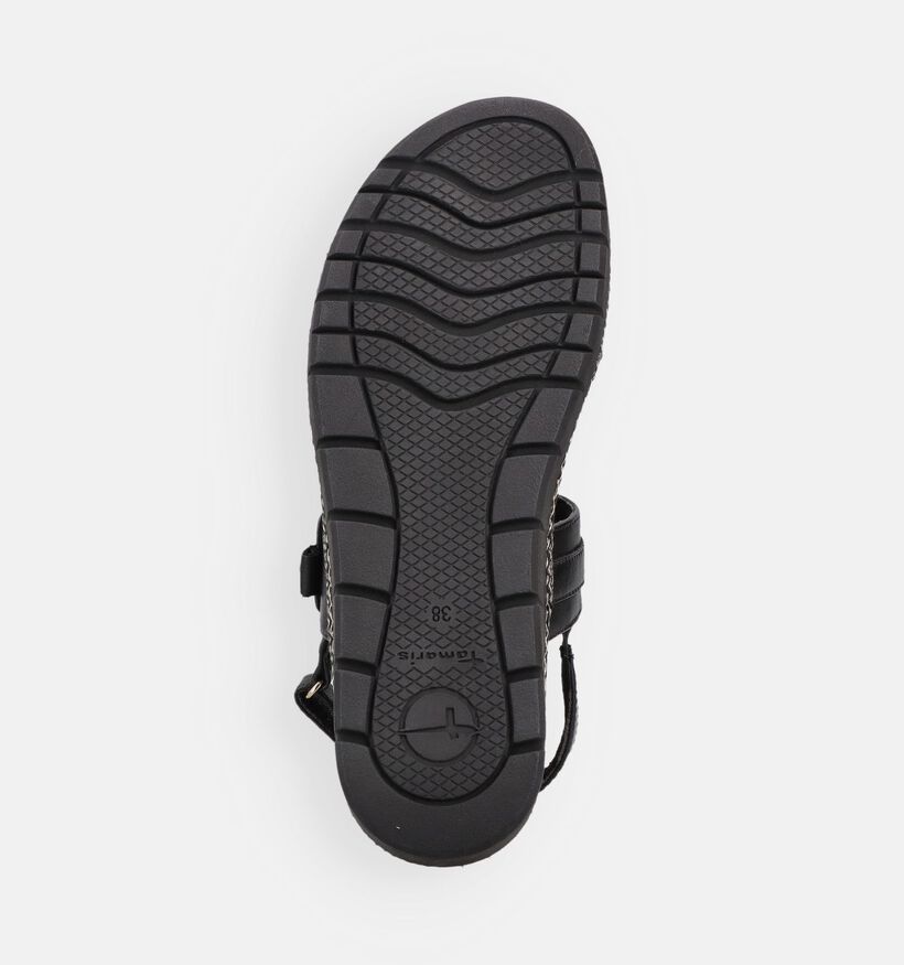 Tamaris Zwarte Sandalen voor Steunzolen voor dames (371691) - geschikt voor steunzolen