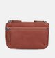 Euro-Leather Porte-monnaie en Cognac pour femmes (353567)