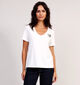 Vero Moda Florita Witte T-shirt voor dames (366407)