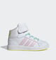 adidas Grand Court Mid K Baskets en Blanc pour filles (343271)