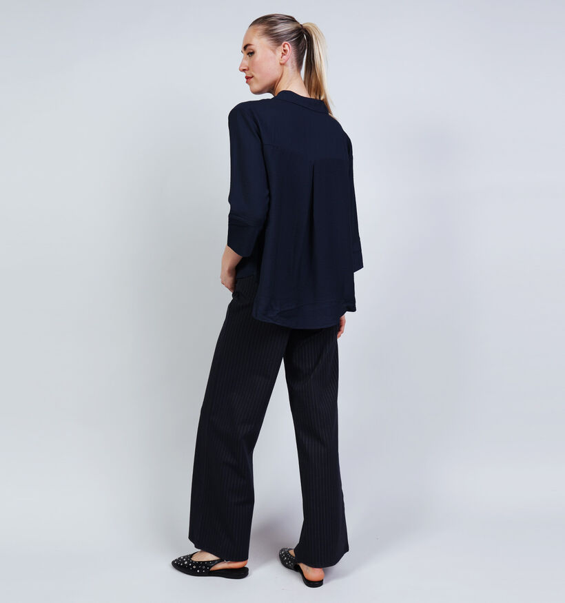 JDY Pepper Donkerblauwe Blouse voor dames (367923)