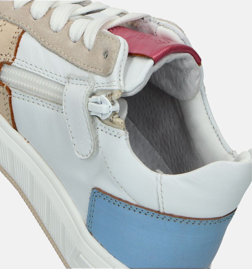 Milo & Mila Witte Sneakers voor meisjes (339821) - geschikt voor steunzolen