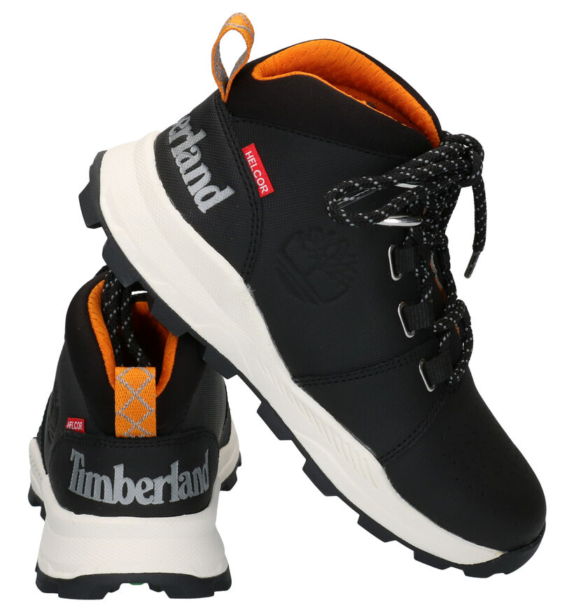Timberland Brooklyn Mid Zwarte Bottines in leer (293800)