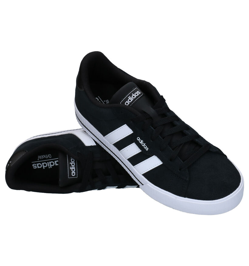 adidas Daily 3.0 Baskets en Noir pour hommes (326304) - pour semelles orthopédiques