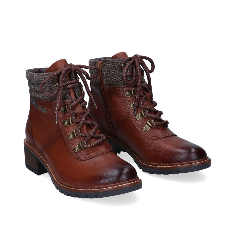 Jana Kaki Boots in stof (298455)