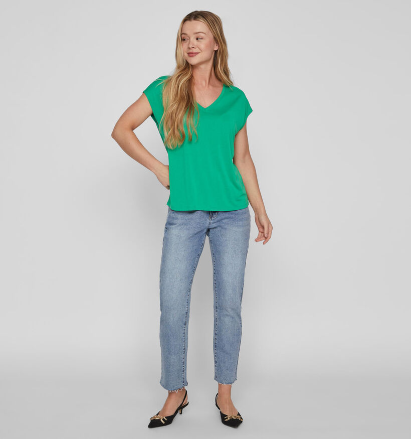 Vila Modala Groene T-shirt voor dames (328902)
