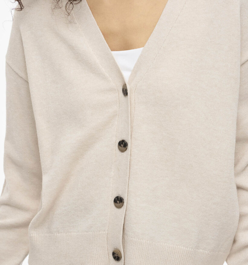Vila Viril Lichtbeige Cardigan voor dames (368083)