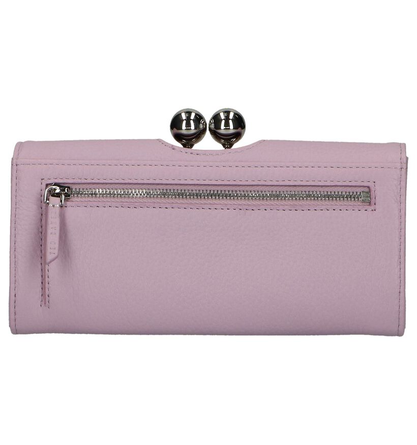 Ted Baker Josiey Porte-monnaie à rabat en Lila en cuir (242371)