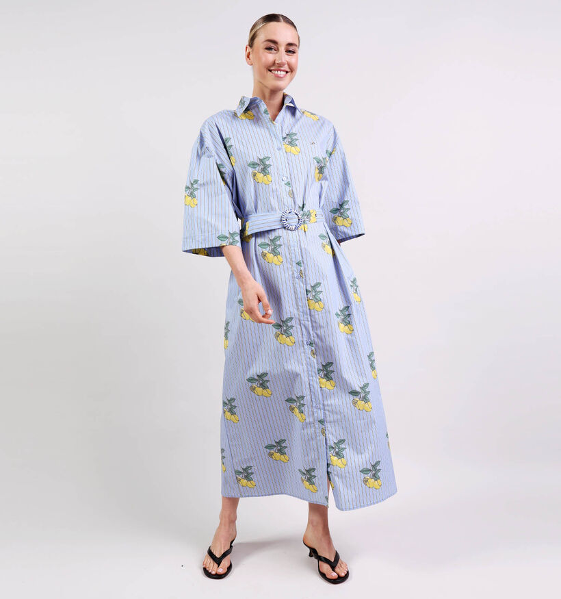 Ador&eacute; Neava Blauwe Lange Jurk voor dames (379160)