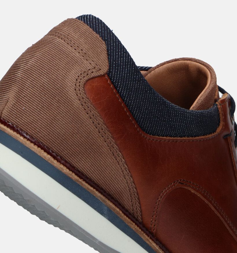 Bullboxer Cognac Geklede Schoenen voor heren (337156) - geschikt voor steunzolen