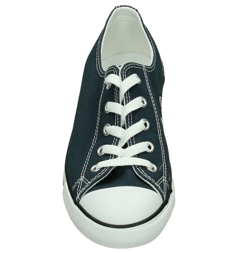 Converse CT All Star Dainty Baskets en Bleu en textile (171684)